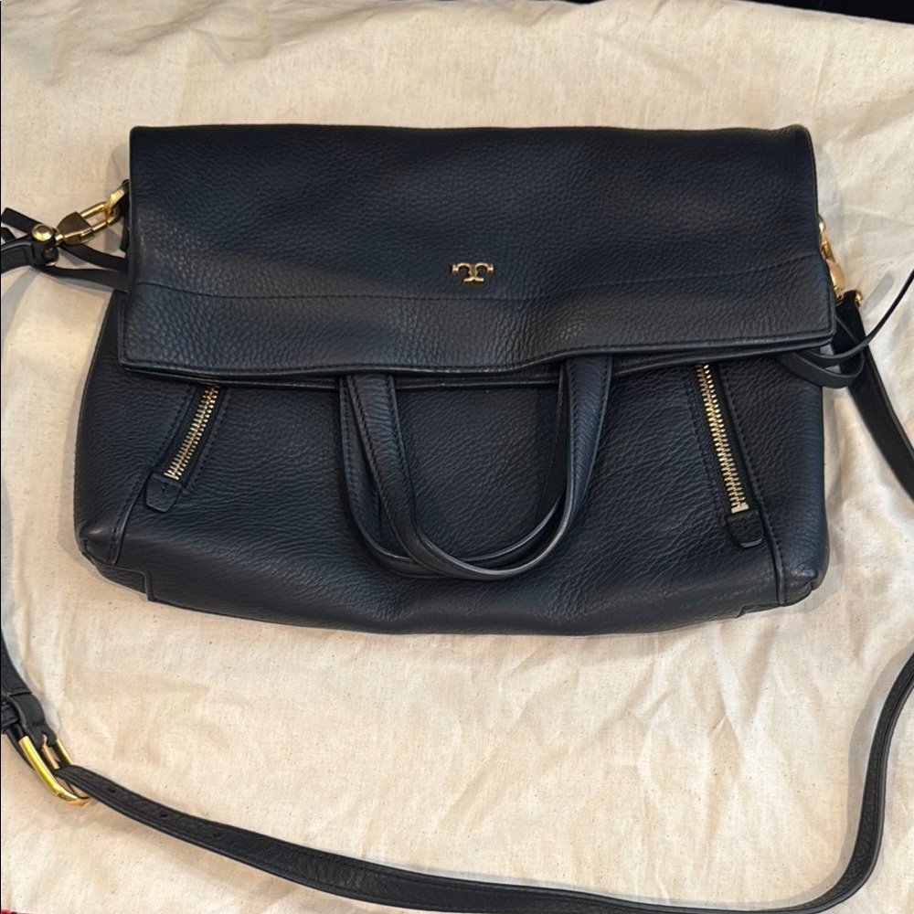 Tory Burch Black Leather Handbag